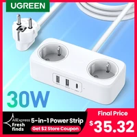 %e3%80%90new in sale%e3%80%91ugreen 30w desktop charger power strip charging station fast charger for iphone 13 12 xiaomi samsung laptop