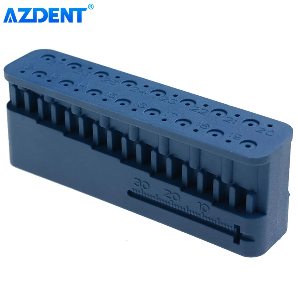 Стоматологическая эндодонтическая линейка AZDENT фотофайлы инструменты для