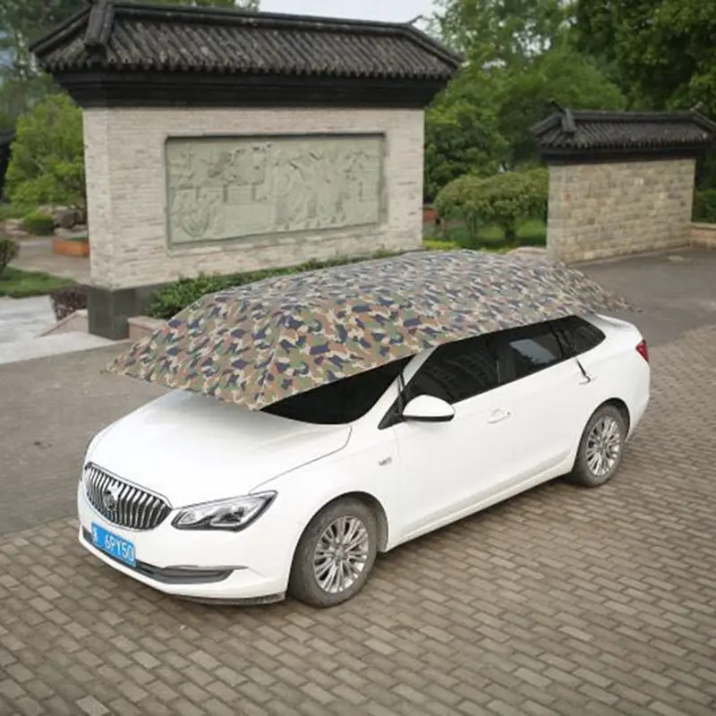 Cover Car Sunshade Tarp Awning Tent Without Bracket Only Cloth