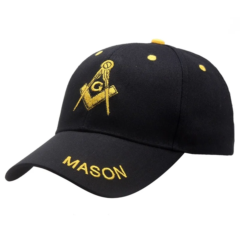 

Adult Fashionable Classic Trend Masonic Logo Baseball Cap for Men Women Hip Hop Street Wear