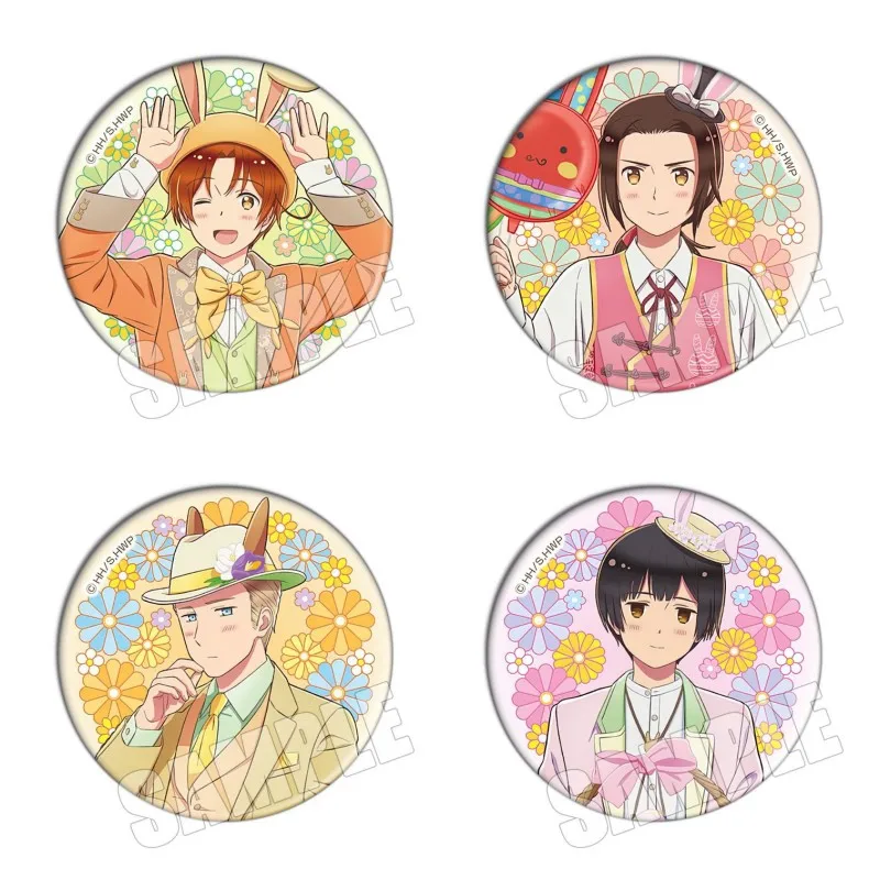 Японское аниме Hetalia: Axis Powers Фигурки Feliciano Vargas Toris Laurinaitis Косплей Kawaii Металлический