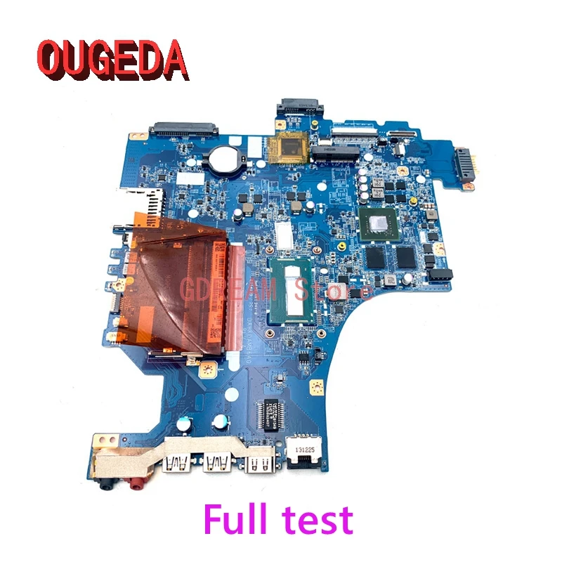 

Материнская плата OUGEDA DA0HKDMB6D0 A1971744A A2011593A для ноутбука Sony Vaio SVF15 SVF153 GT740M GPU SR170 I5-4200, Материнская Плата ЦП