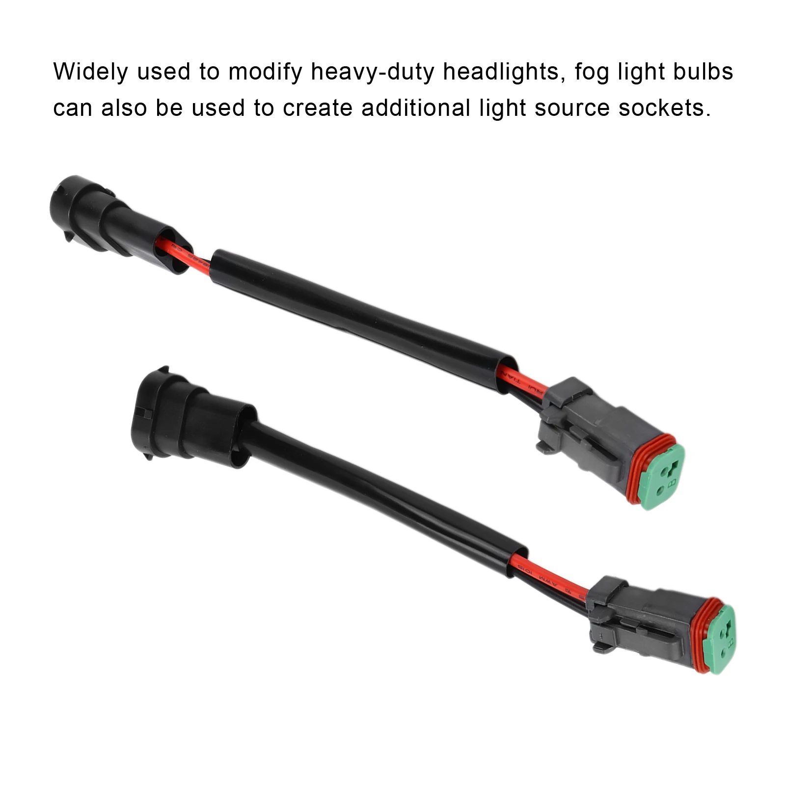 wa żeńska na H11 męska konwersja wiązki przewodów wodoodporna do lampy roboczej LED światło robocze złącze okablowania