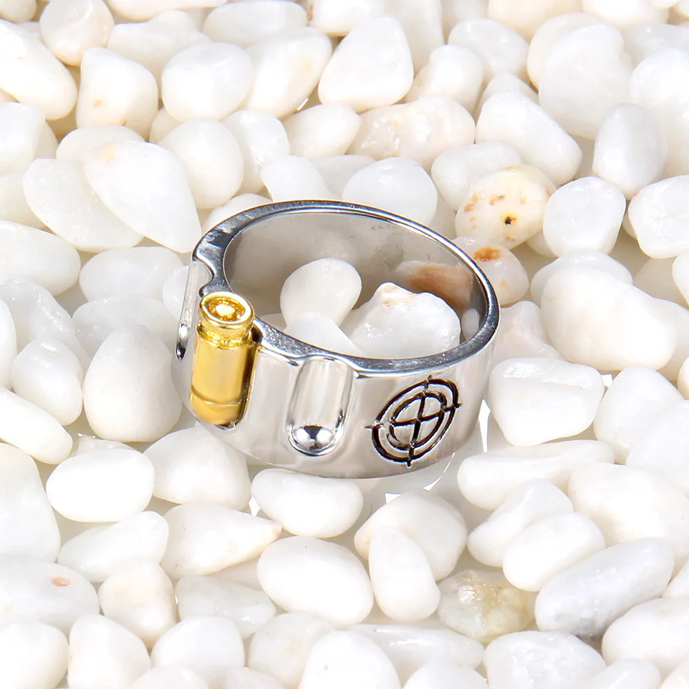 Рулетка пули мужское кольцо левое колесо гнездо для пистолета зажим в форме