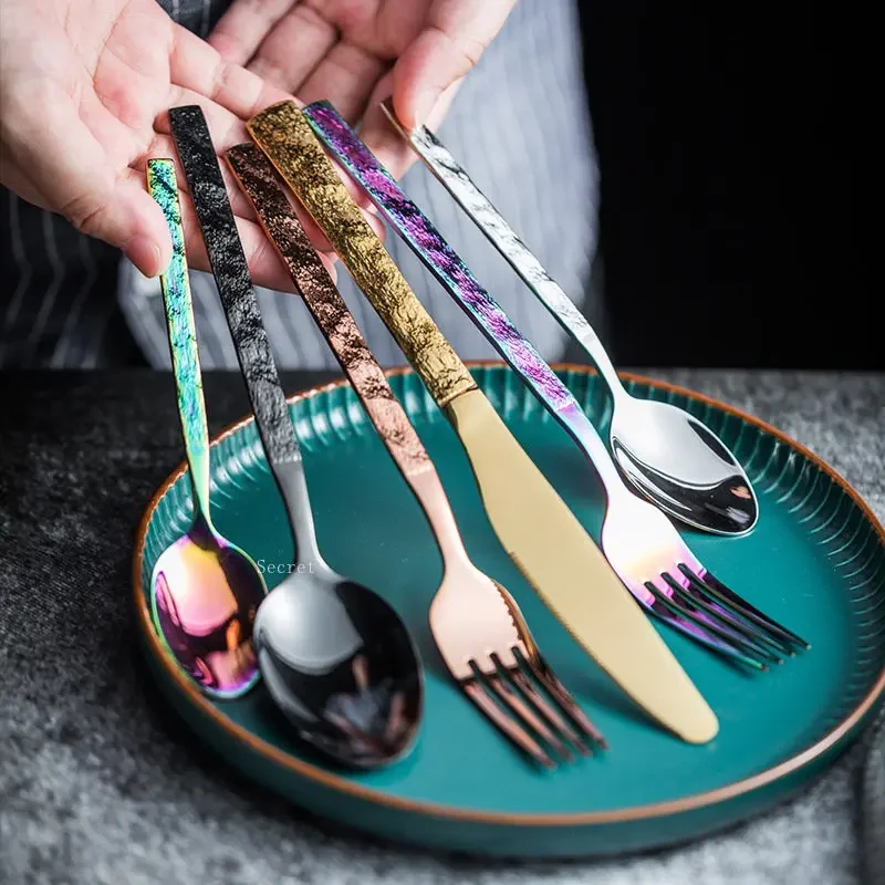 24 шт. столовые приборы из нержавеющей стали