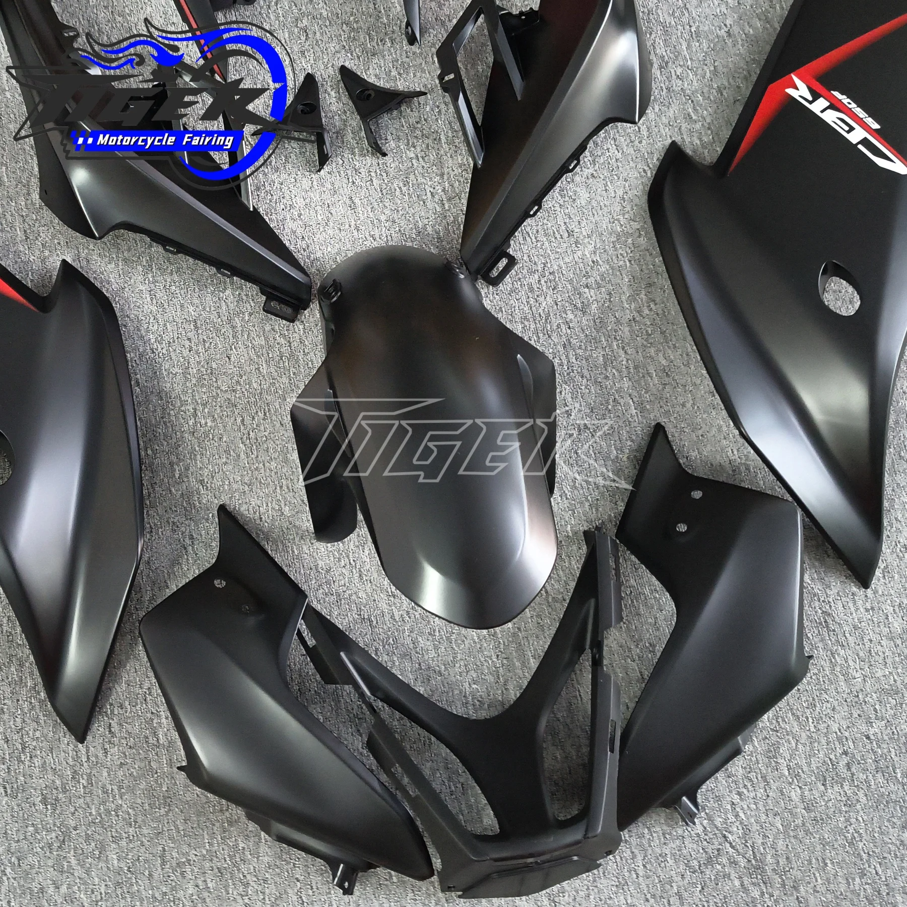 Фото Для Honda CBR600F 2011 2012 2013 CBR 600 F CBR 600F 11 12 13 Сине-белый комплект обтекателей для мотоцикла, литье под давлением №4