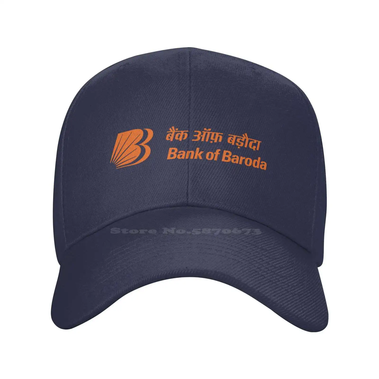 

Повседневная джинсовая бейсболка с логотипом Bank of Baroda