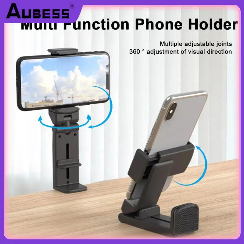 

Convenient Phone Holder Clip Foldable Mobile Phone Holder Creative 360 Degree Rotating Phone Support Phone Accessories Portable