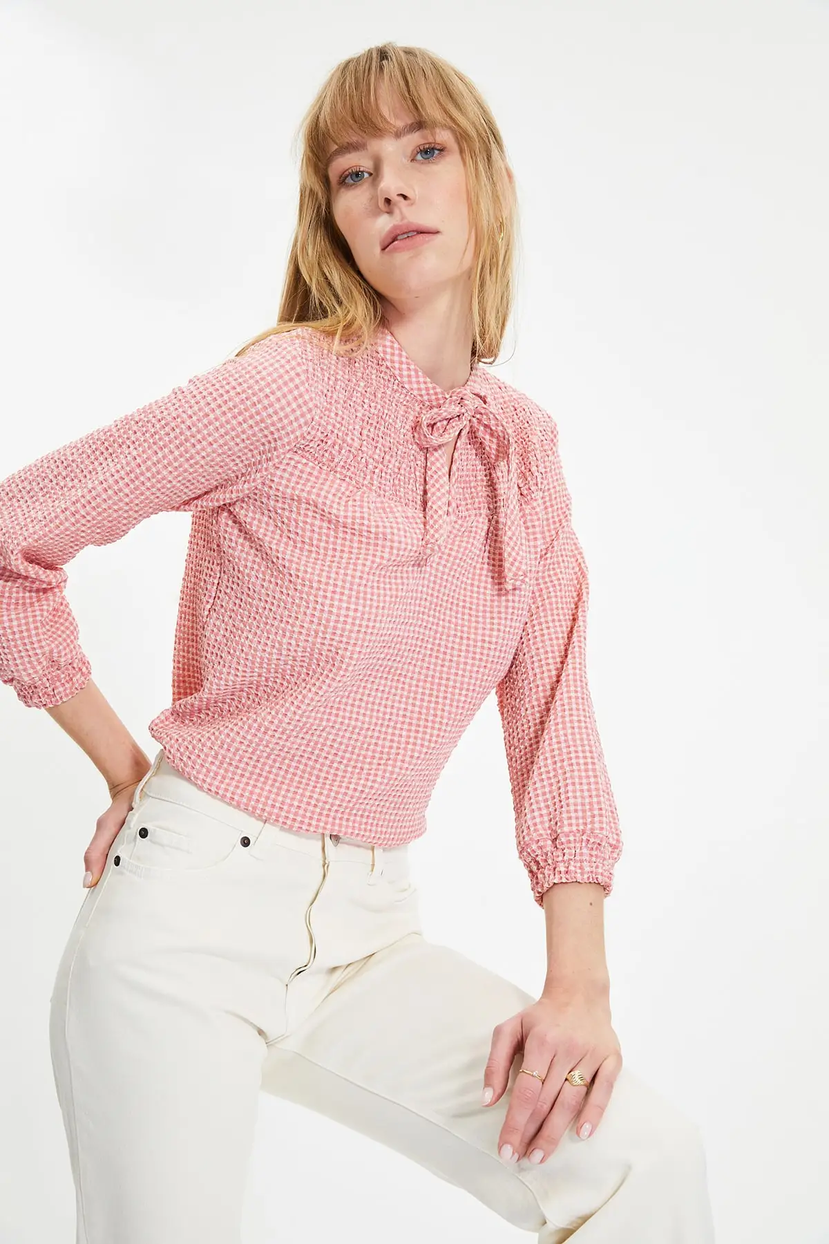 

Trendyol Collar Detailed Bluz TWOAW22BZ0629