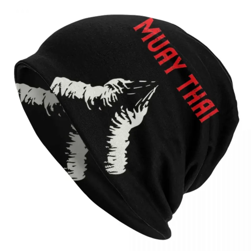 

Best Muay Thai Fighter Skullies Beanies Caps Hip Hop Winter Warm Knitting Hat Unisex Boxing Gym Workout Fitness Bonnet Hats