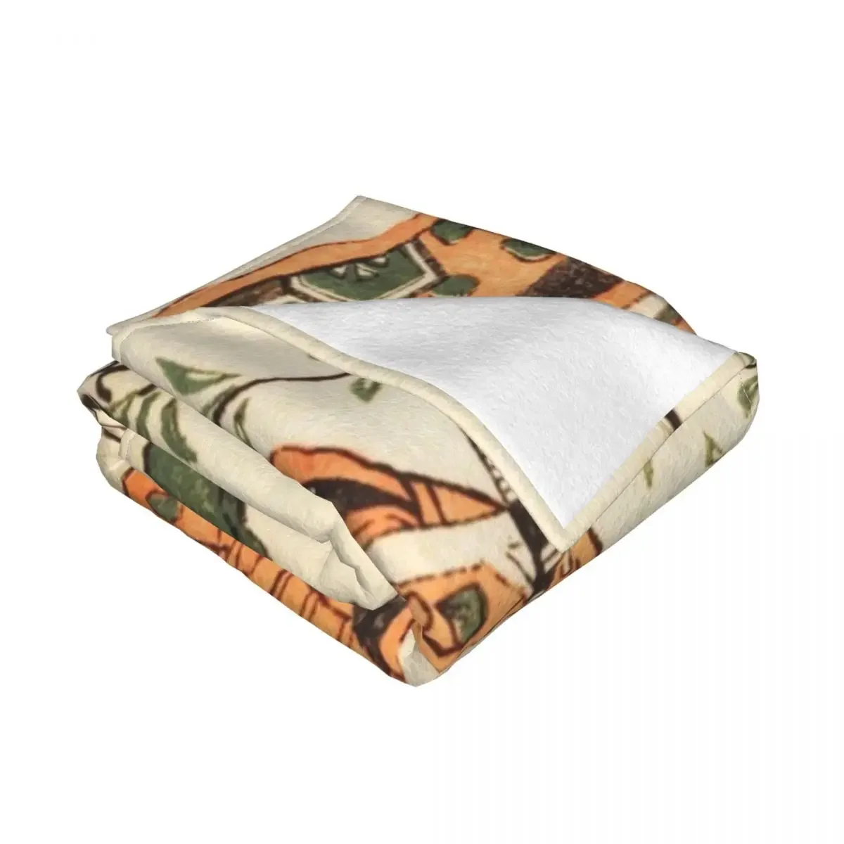 Классическое японское Искусство: сцены из игры Keisei Kaneni Sakura от Torii Kiyohiro пледы