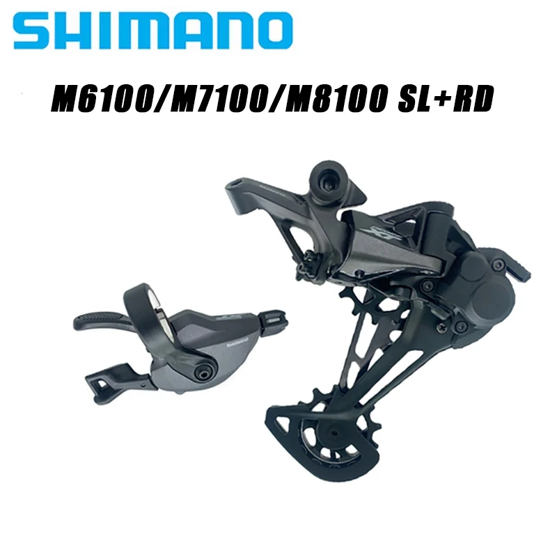 

SHIMANO DEORE XT M6100 M7100 M8100 M8120 M712012-Speed Mountain Bike Groupset Shifter Lever SL + RD SGS Rear Derailleur