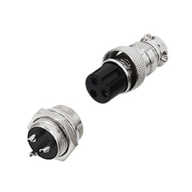 

1 Set M16/GX16-2 2/3/4/5/6/7/8/9 Pin Male & Female Aviation Wire Connector