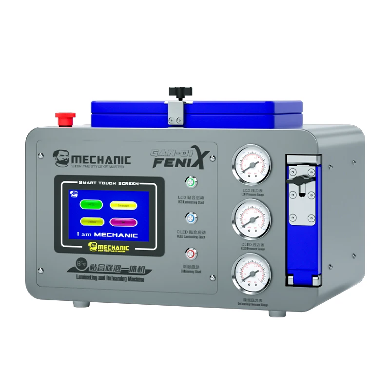 

Механический Феникс 8-дюймовый 360 ° 320 Вт постоянная температура изогнутая поверхность прямое склеивание машина депенообразователь все-в-одном