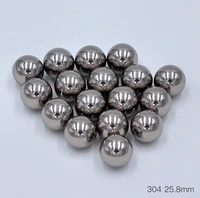 25 8mm aisi304 stainless steel ball grade 100 high precision solid bearing balls
