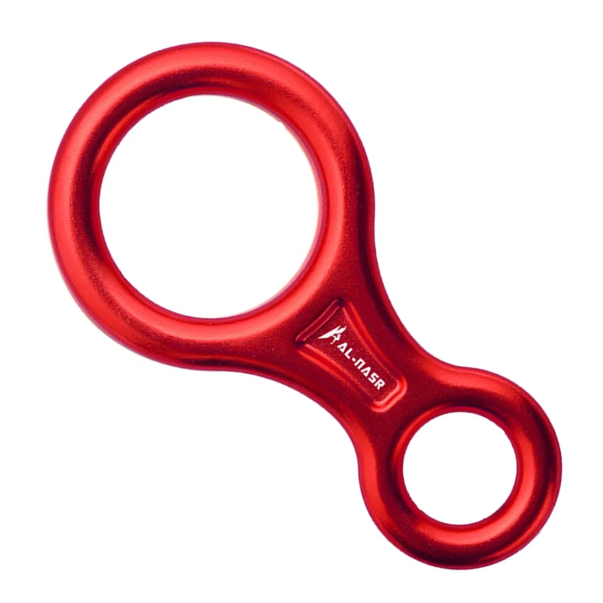 Фото ABNJ 35KN Карабин для скалолазания Фигурка 8Rappelling Rope Descender Алюминиевая фигурка страховочное устройство Оборудование для скоростного спуска №4