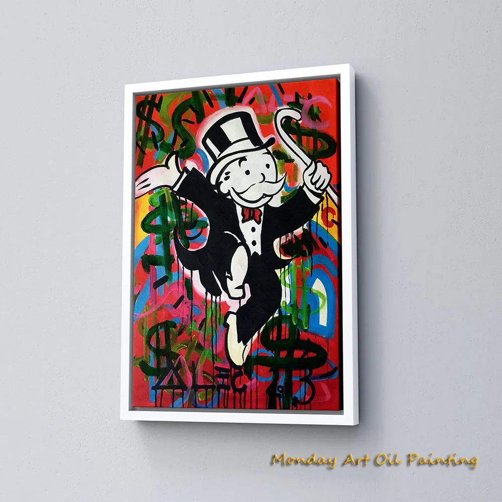 Ручная роспись искусство на холсте