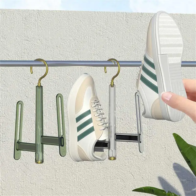 

Household Overlay Increase And Thicken Durable Drying Rack To Dry Easy Access Widen Hanger Firm Wear-resistant Shoe Rack