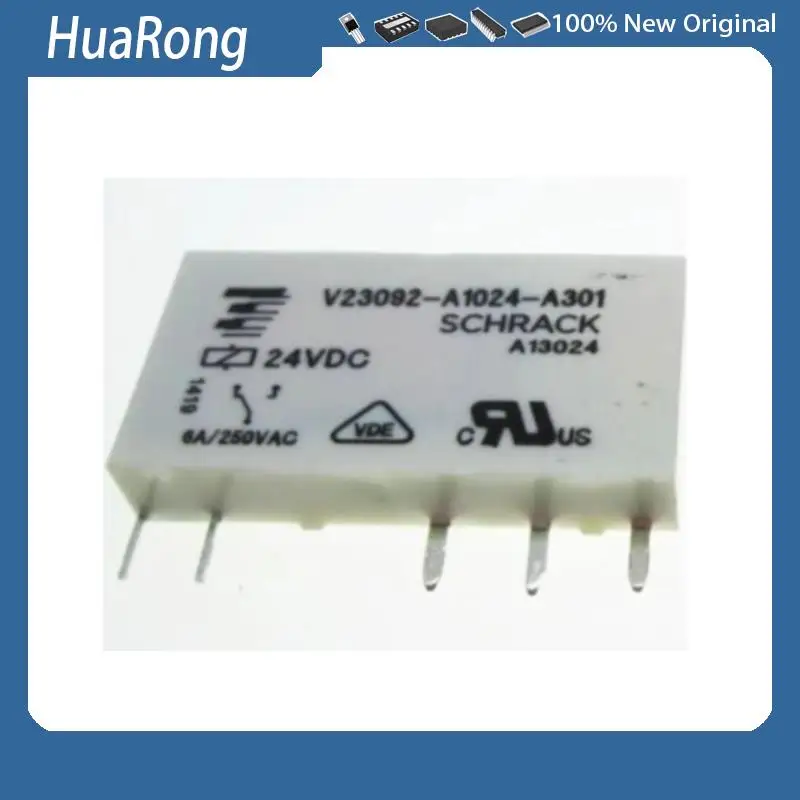 Новое оригинальное реле 5 шт./лот V23092-A1012-A301 A13012 12 В постоянного тока V23092-A1024-A301 A13024