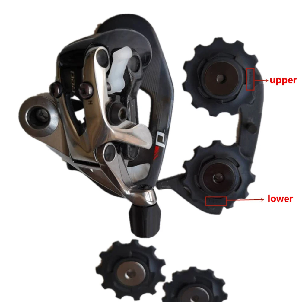 

2Pcs Bicycle Derailleur Pulley Jockey Wheel 11T For SRAM Force Rival Apex 10s MTB Bike Rear Derailleur Repair Kit Accessories