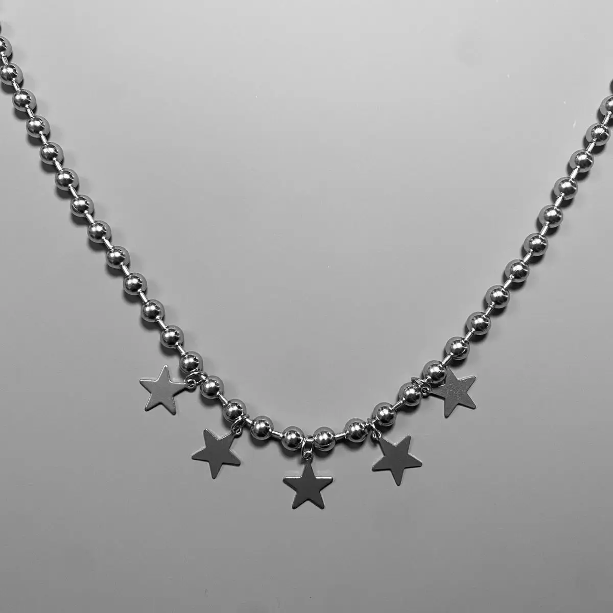 New Fashion Trend Sexy Babes Pentagram Necklace Clavicle Chain Retro Simple Personality Design Necklaces for Women Jewerly Gifts images - 6
