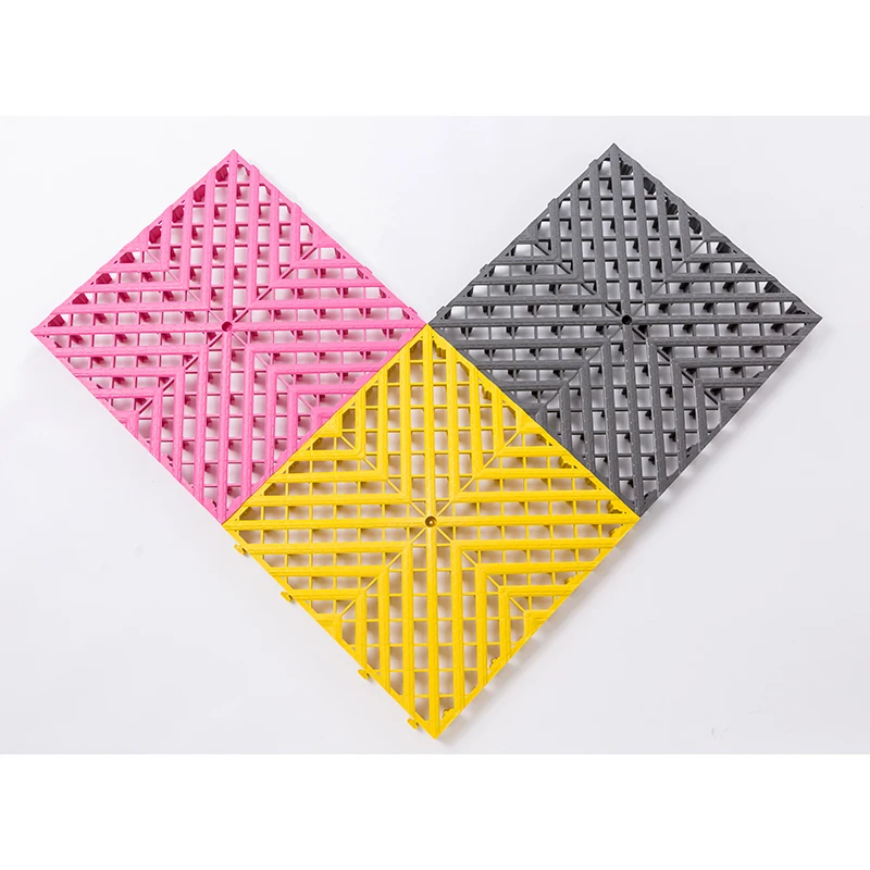 

40X40X3cm Thicked Flexible Garage Tiles Interlocking Flooring for Outdoor Heavy Duty Warehouse Factory Car Wash Room Beauty Wash