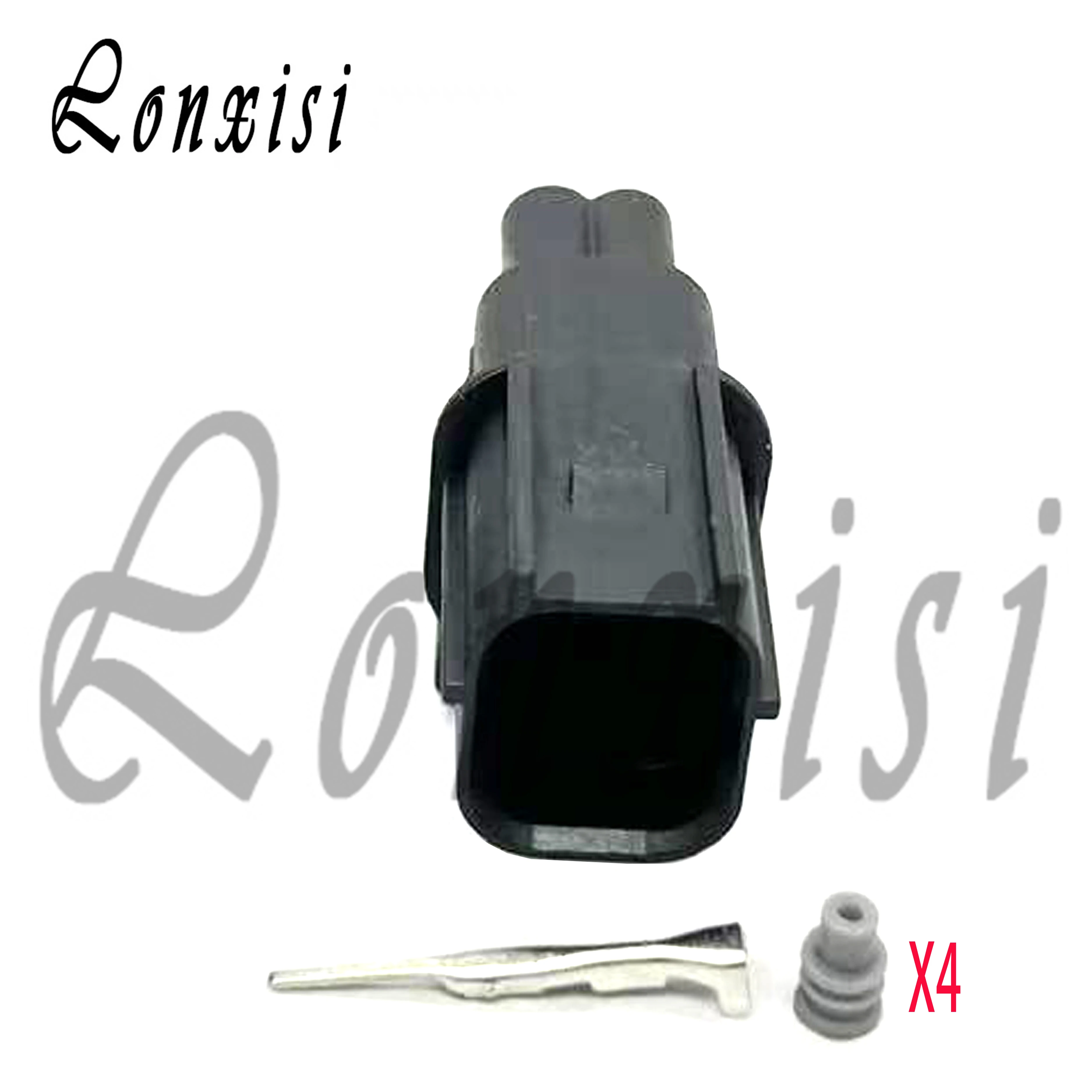 

Комплект из 4-контактных водонепроницаемых автомобильных разъемов серии HV/HVG 6188-4776, штекер датчика кислорода O2 040, 6189-7039