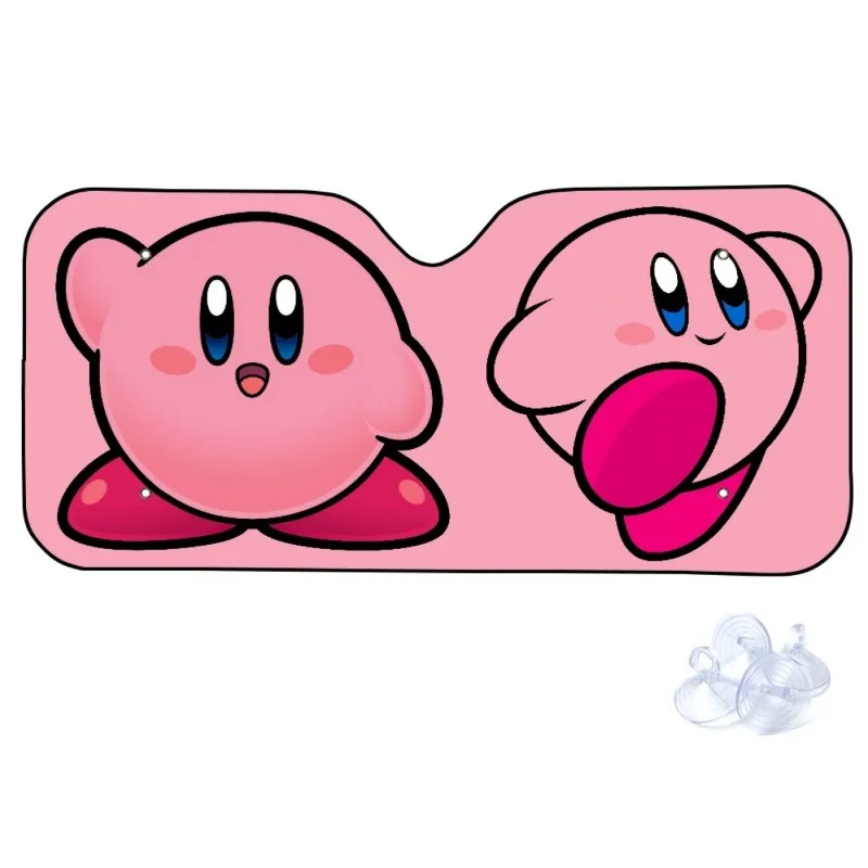 Кирби мультфильм лобовое стекло автомобиля солнцезащитный козырек аниме