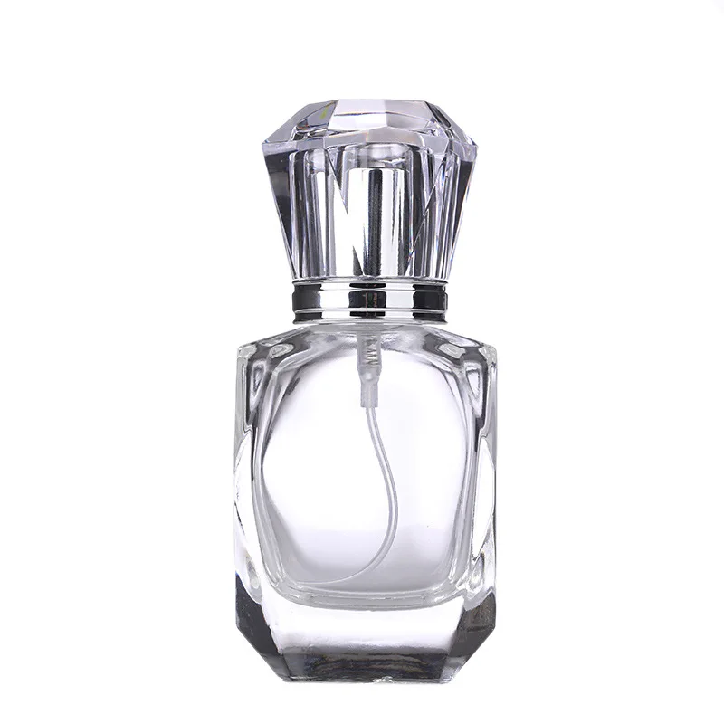 Perfume Bottle Thicken 30ML Portable Spray Glass Bottle Cosmetic Alcohol Container Travel Ultra Mist Atomizer Sanitizer Sprayer