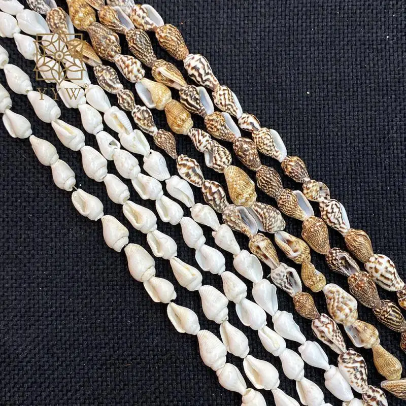 

38 cm Strand Natural Freshwater Shell Beads White Loose Spacer Mother Of Pearl Shell Stone For Jewelry Making Necklace Earrings