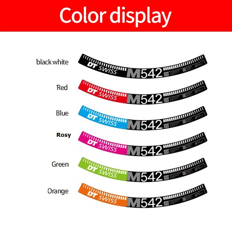 

Набор наклеек на колесо для горного велосипеда DT M542 542