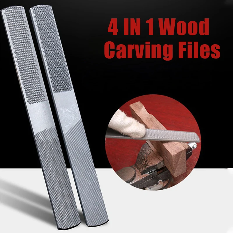 

Напильники для дерева 4-в-1