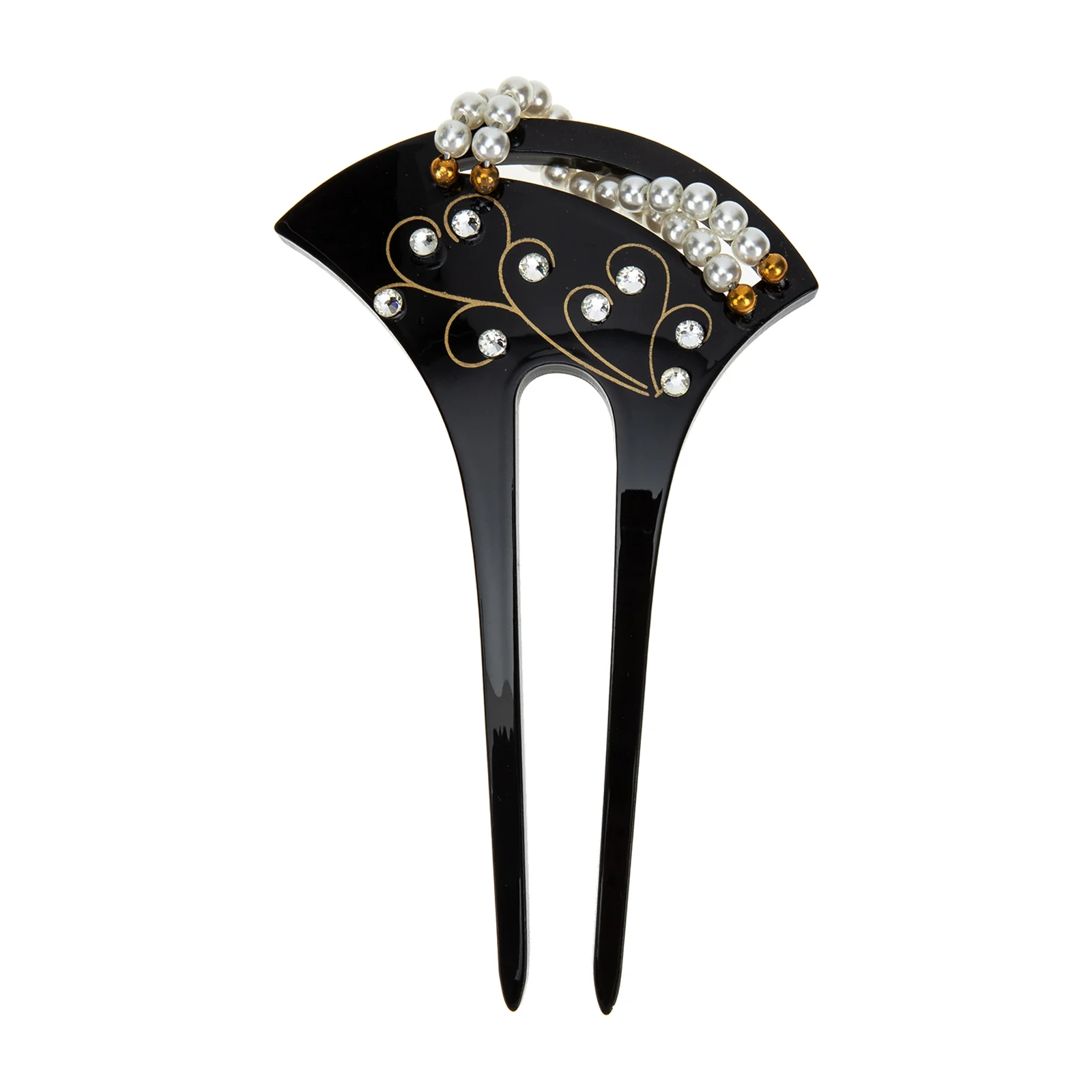 

U Shape Pearl Hair Fork Retro Hairpin Elegant Hair Pin Bridal Hair Accessory