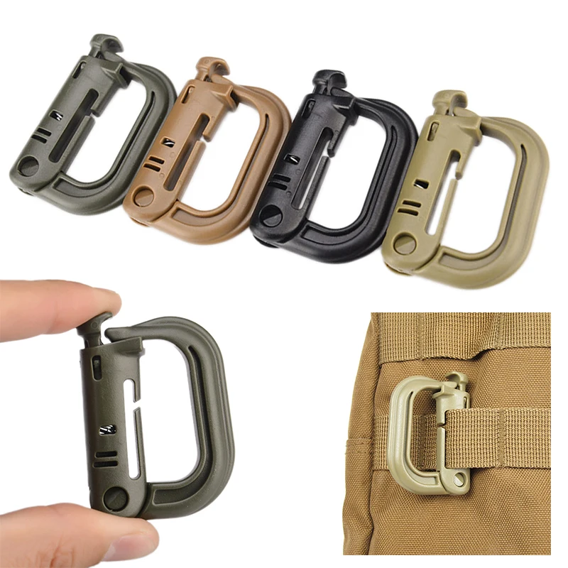 5 шт. пластиковые D-образные кольца для замков