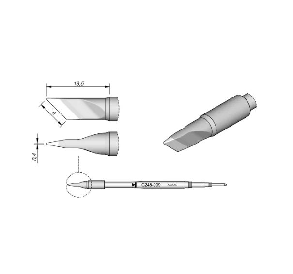 

Сварочные наконечники JBC C245-939 C245-789 C245-765