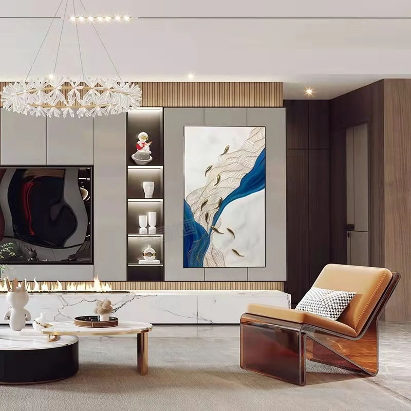 

Акриловый диван, итальянская Высококачественная модель для комнаты, дизайнерское кресло для отдыха, прозрачное искусственное кресло