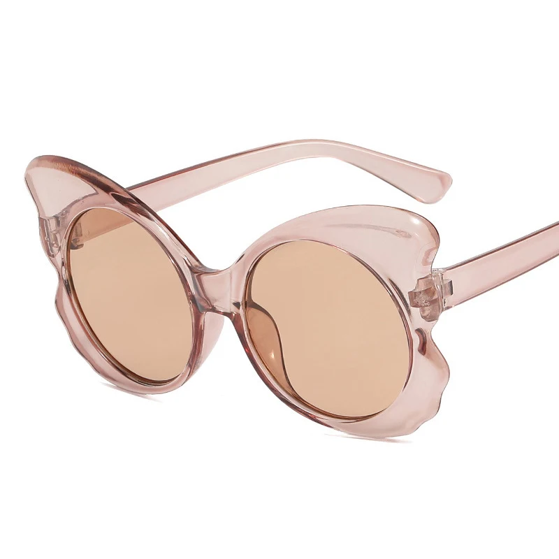 Модные очки с бабочками новых женщин роскошных брендов дизайнеров, огромные панк-леди оправы солнцезащитные очки винтажного стиля с защитой от УФ-лучей UV400 Oculos on.