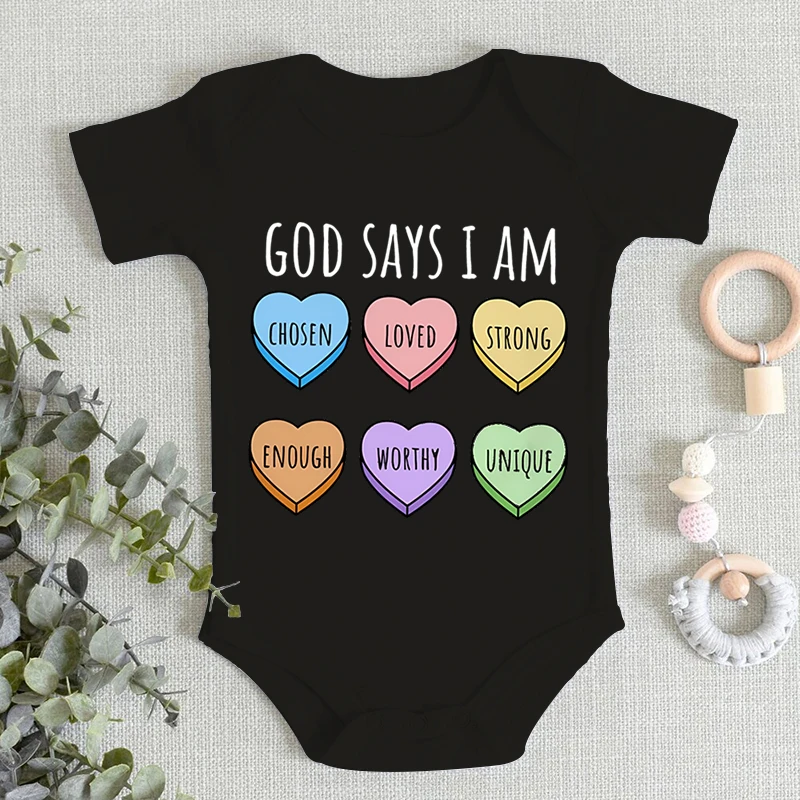 Детское хлопковое боди с принтом коротким рукавом на Возраст 3-24 месяца