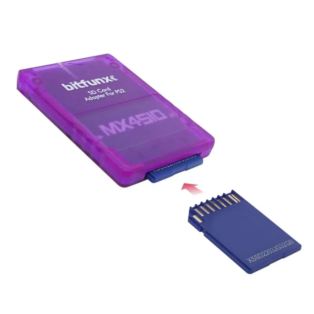 Адаптер для SD-карты MX4SIO SIO2SD карта памяти программа игровая PS2 игровых консолей