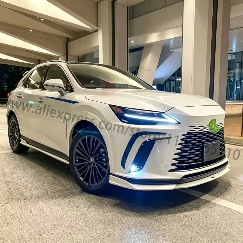 Для Lexus RX500h F Sport 2023 года: полный комплект обвеса из карбона, карбоновый спойлер RX, задний диффузор, боковые пороги. (art.: 3920da2b7ae3d) - 3920da2b7ae3d