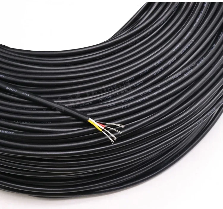 

Медный изолированный кабель 28AWG UL2464 2-10 жил