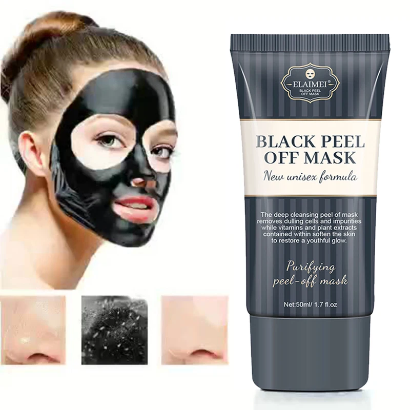 

50g Skin Brightening Peel Off Facial Mask Blackhead Remover Deep Cleansing Anti Aging Gel Mask Skin Care