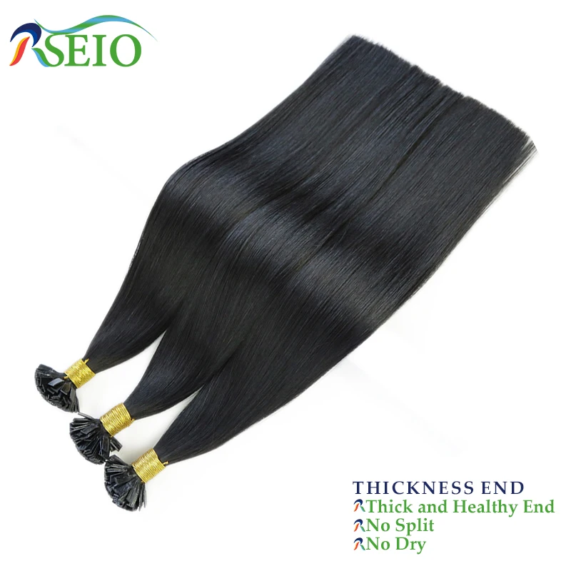 Натуральные пряди для наращивания RSEIO 100% натуральные человеческие волосы