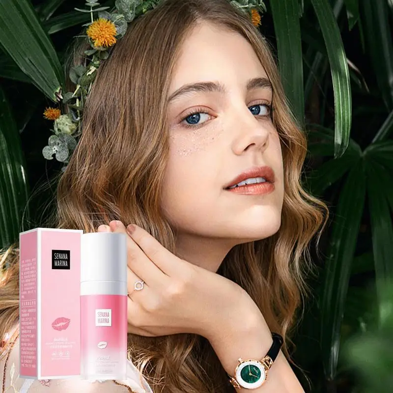 

Увлажняющий скраб для губ, натуральный масляный блеск для губ, Уход за губами с насадкой-помпой для сухих треснувших губ, для зимнего исполь...