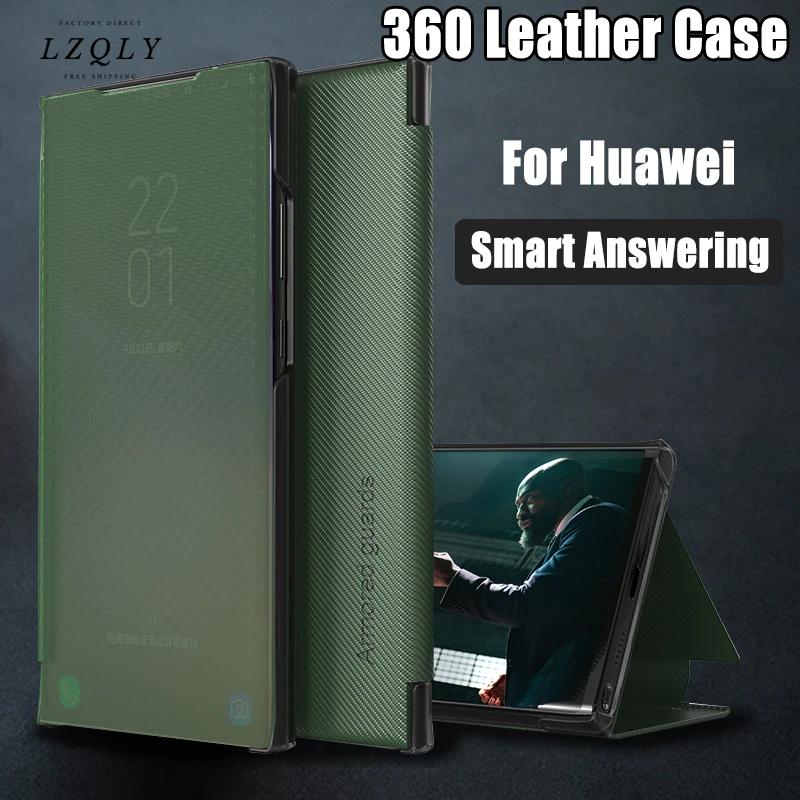 

Smart Phone Case for Huawei P30 Pro Lite Y9s Y9 Prime Y8 Y7 Y5 for Honor 30 20 7s 7c Nova 7 5t 3i Carbon Fiber Flip Folio Cover