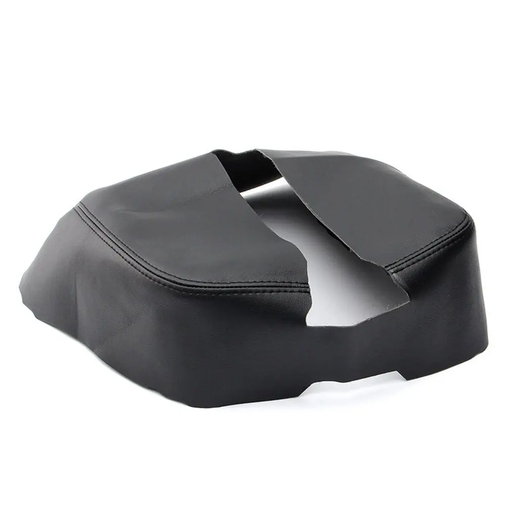 Чехол для подлокотника автомобильной консоли из мягкой микрофибры с кожаным