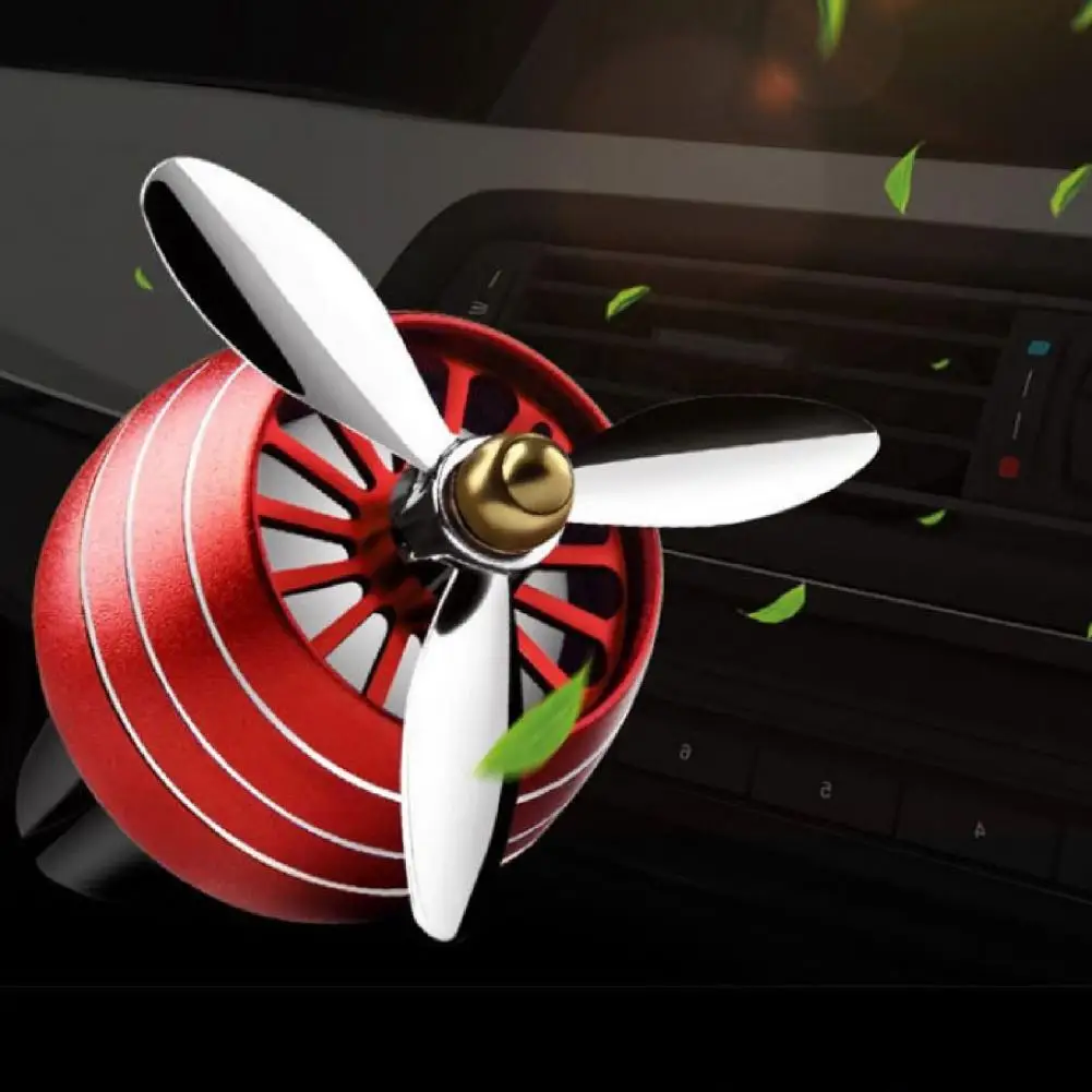 Автомобильный парфюм легкая установка свежий аромат в форме пропеллера
