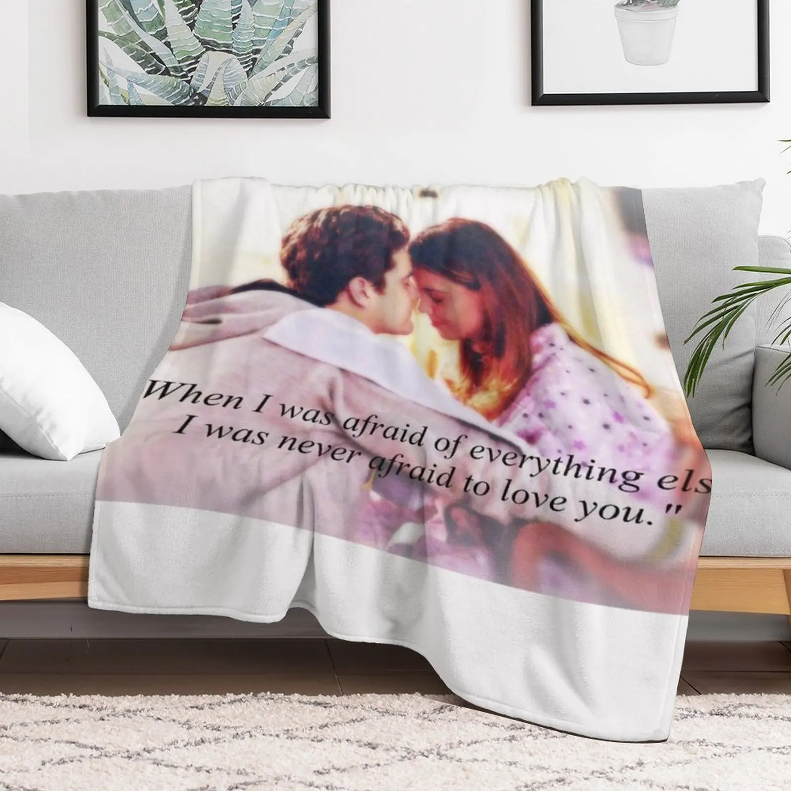 Dawson's Creek - Плед Pacey and Joey для декоративного дивана теплые зимние винтажные одеяла
