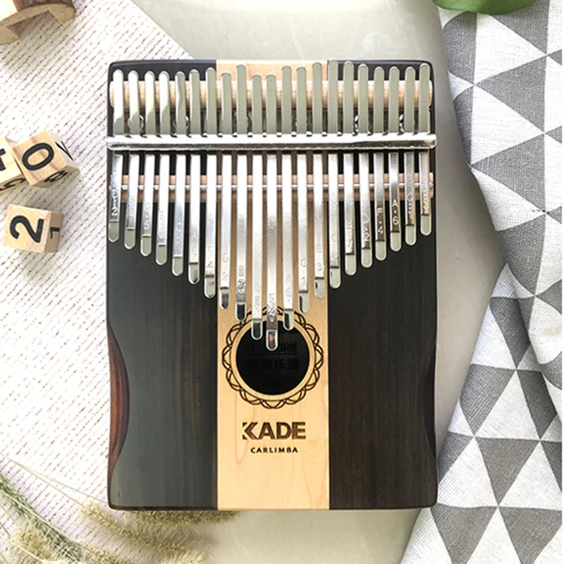 17 Key Mini Kalimba Thumb Piano Wood Portable Small Musical Instrument Finger Piano Love Gift Teclado Musical Musical Instrument enlarge