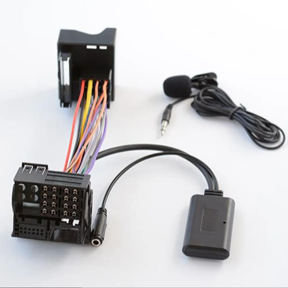 

Bluetooth Aux-In Audio Cable Harness Adapter Duable For Ford FOR Mondeo Focus Microphone Size Length